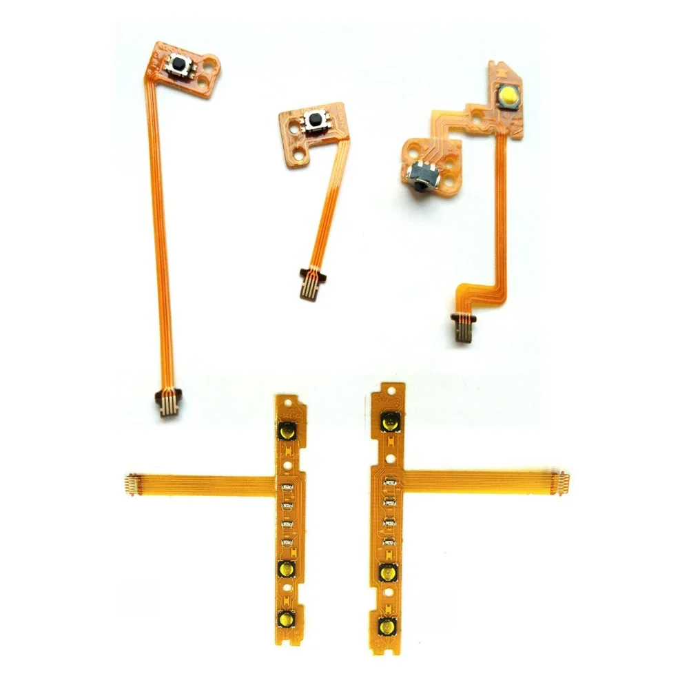 Kit de remplacement pour Nintendo Switch Joycon Zr Zl L Sl Sr bouton clé ruban câble flexible pour câble de réparation Ns