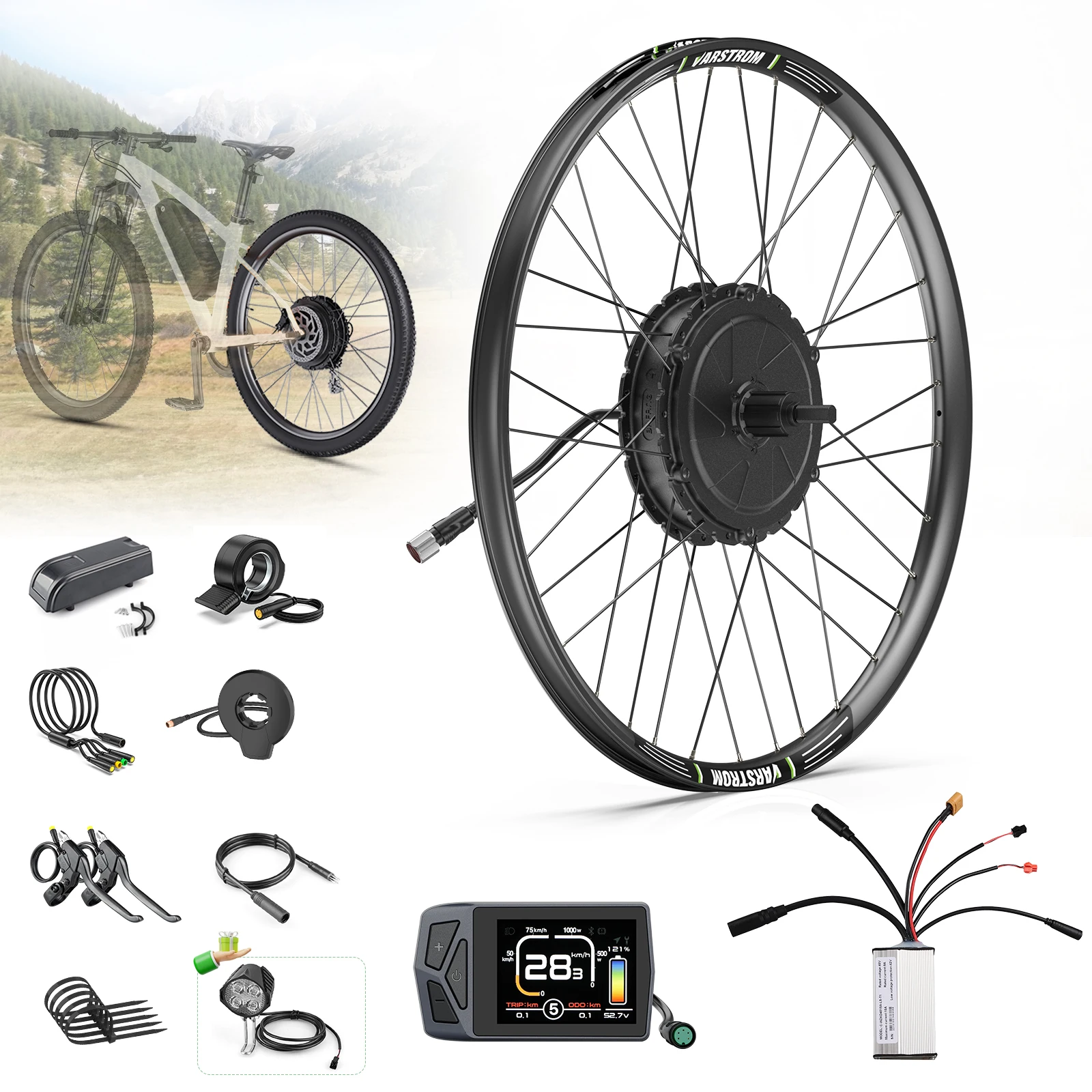 Bafang HR-Serie 48V 750W G0900 Hinterradnabenmotor-Umrüstsatz