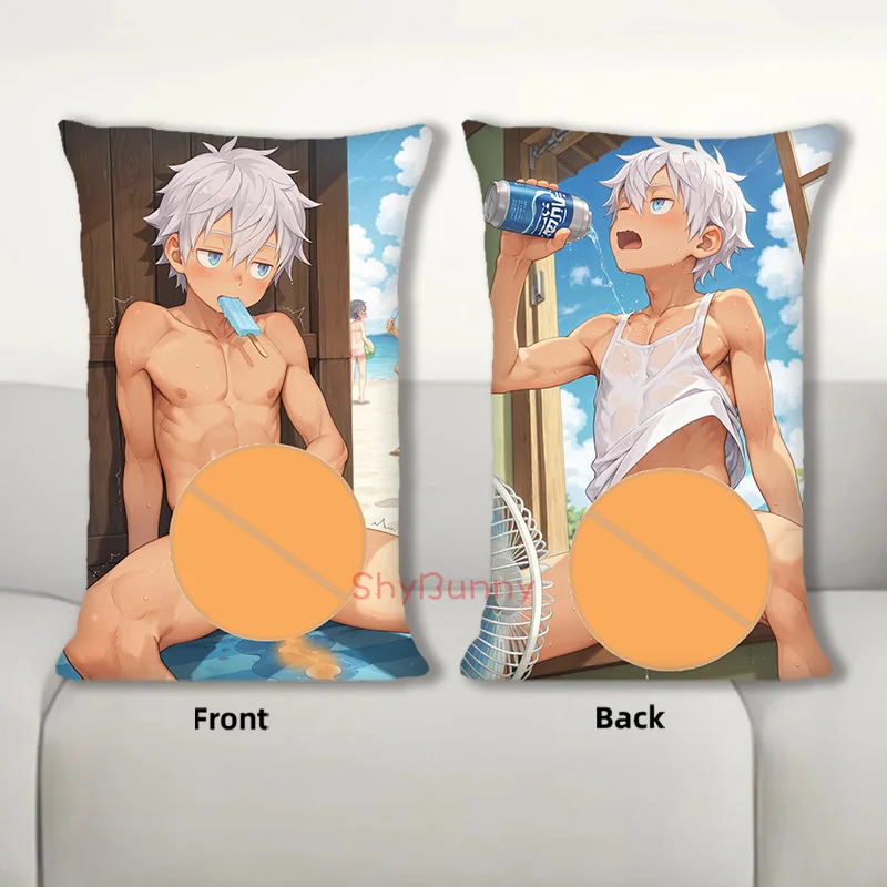 Dakimakura أنيمي راي شوتا الصبي وسادة للجسم غطاء وسادة أريكة مزدوجة الجانب طباعة رمي كيس وسادة 40X60cm