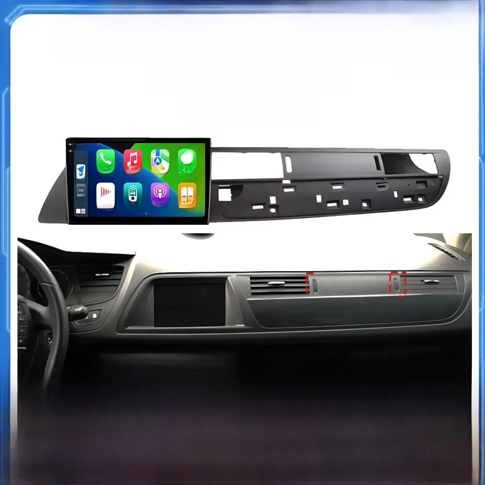 Draadloze Carplay Voor Citroen C5 2008 2009 2010-2016 Android AUTO Autoradio Multimedia Speler GPS Navigatie WIFI DSP Stereo BT - afbeelding 2
