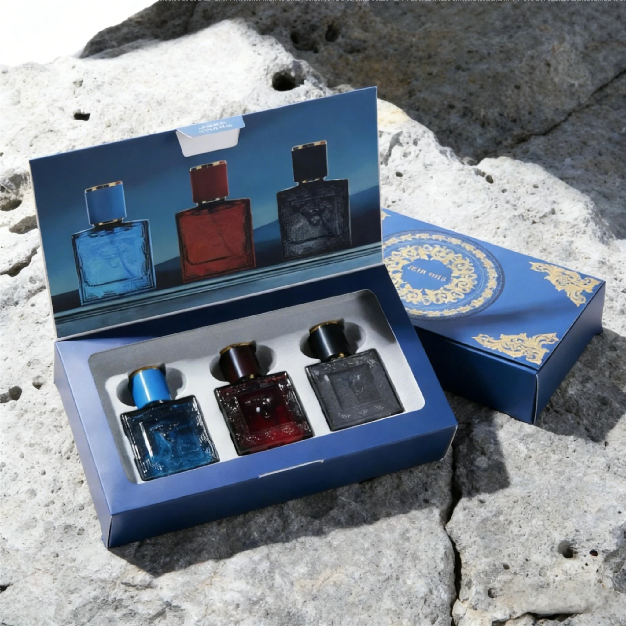 

Men's Perfume Gift Set (3-in-1) — featuring the "Cool Summer" series — offers a long-lasting fragrance that lasts up to 24 hou
