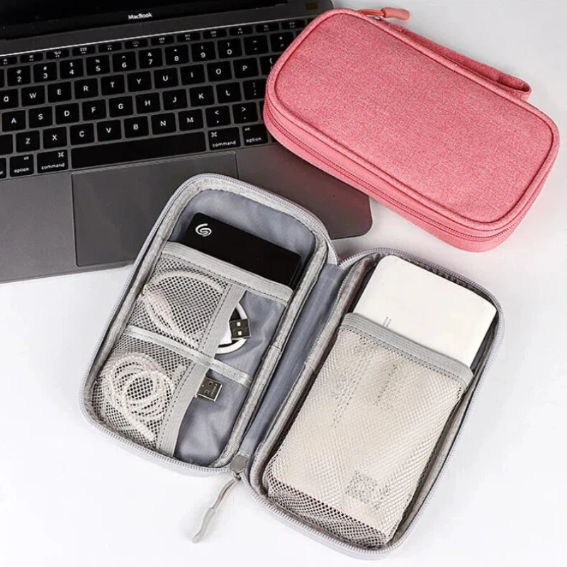 Portable Electronic Accessories Organizer Bag USB Cable Charger Storage Case Travel Digital Pouch Waterproof Carrying Bag
