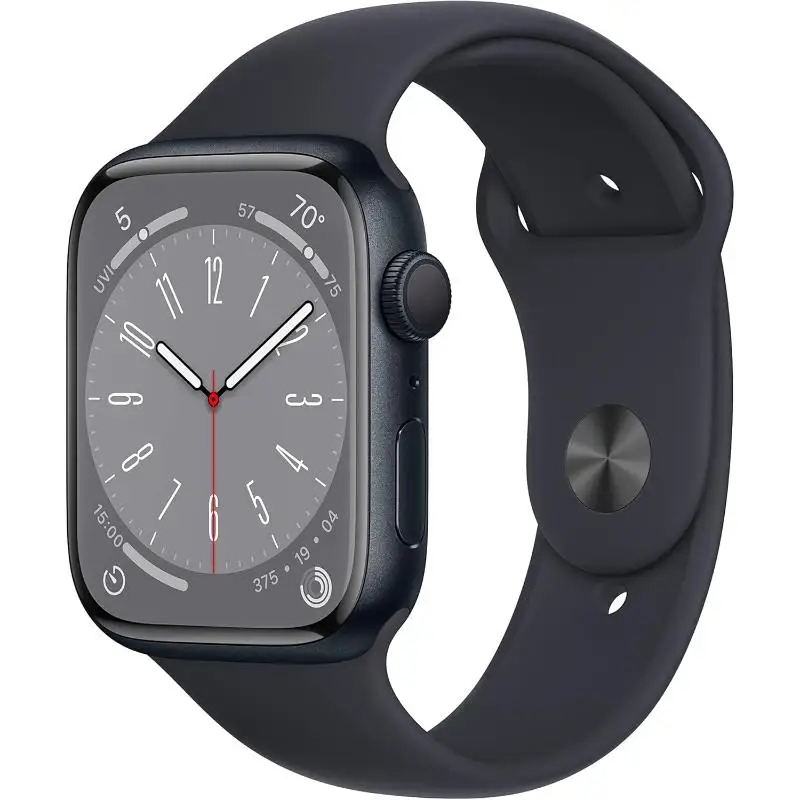 

Apple Watch Series 8 Aluminum 41mm A2770 (GPS Only, No Cellular) Midnight - Refurbished Acceptable