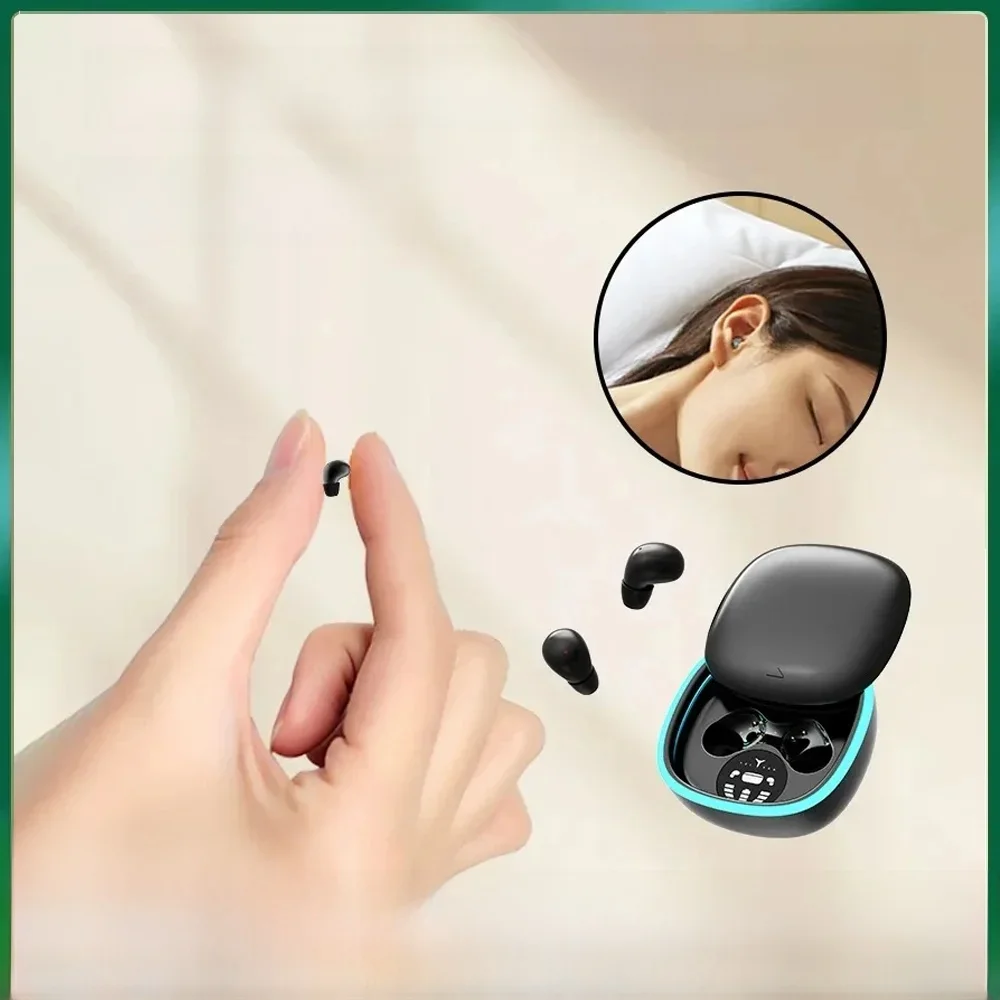 Nieuwe MINI13-N Ultra Kleine Mini Onzichtbare Draadloze Bluetooth Koptelefoon In Ear Slaap Oordopjes Ruisonderdrukking Game Call Hoofdtelefoon - afbeelding 2