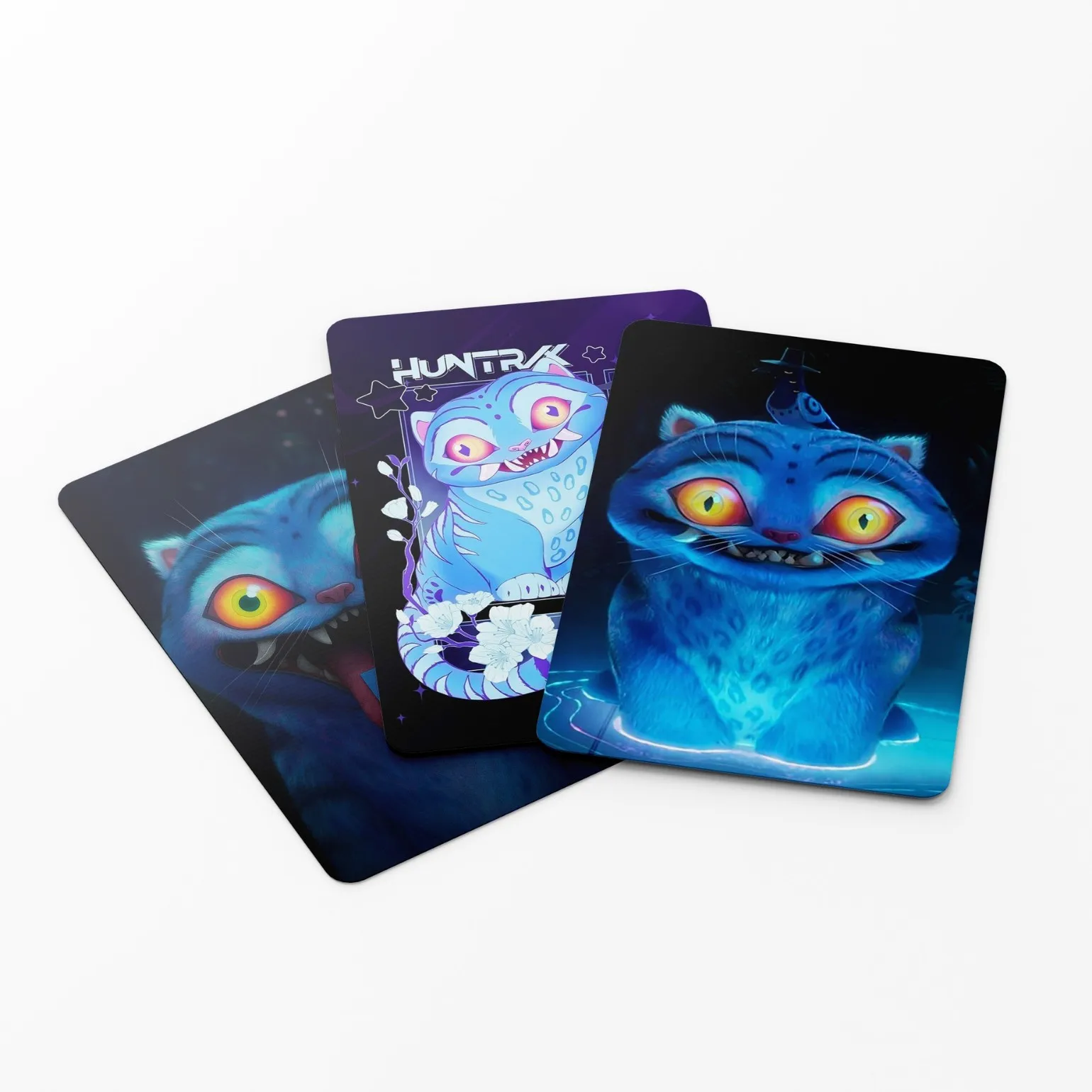 Kpop Demon Hunters Anime Trading Cards55Pcs Set - HUNTR/X Rumi Zoey Mira Laser Lomo Cards for Collectors, Fans Gift Idea, Carto