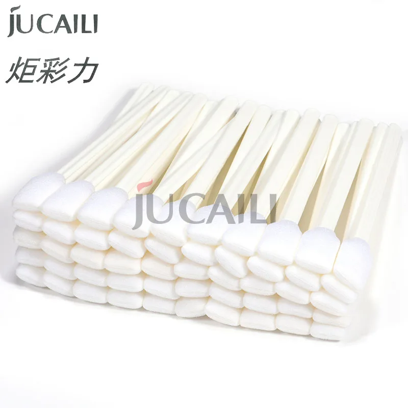 

Jucaili Dust free Inkjet Print head Cleaning Stick Roland Mimaki Mutoh cleaning swabs Foam tip Format Printhead Cleaning Tool