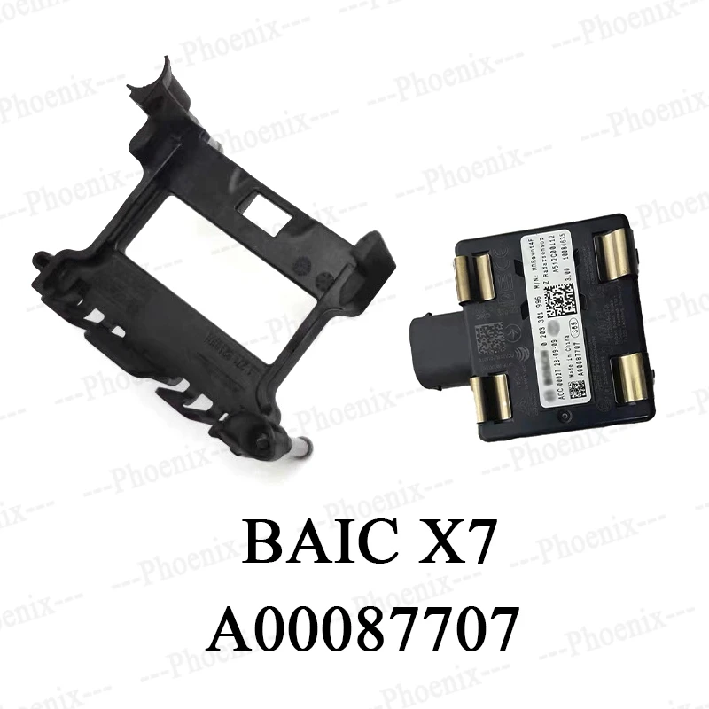 A00087707 Forward Detection Millimeter Wave Radar ACC Adaptive Cruise Module with Bracket For BAIC BEIJING X7 A156T1 A156T2