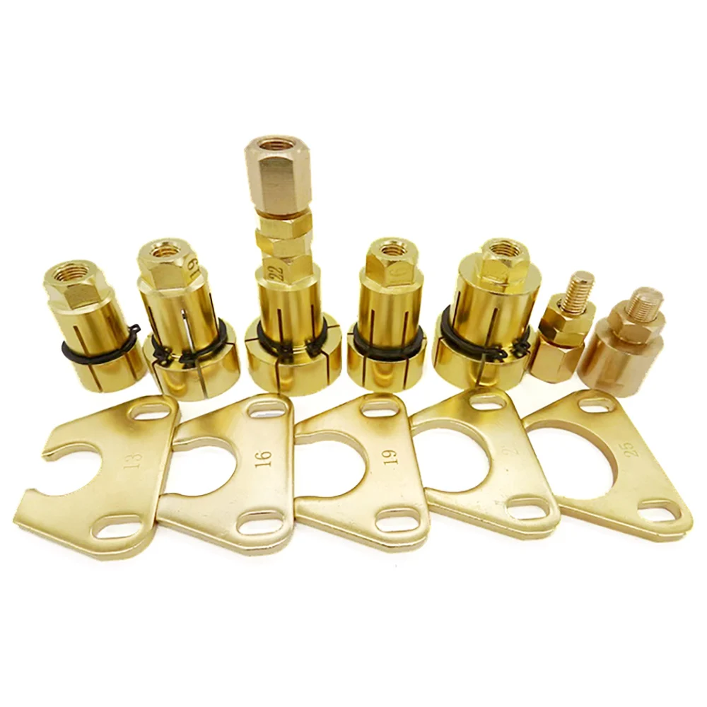 Brass Stud Bolt Gasket For Drawn Arc Stud Welding Machine  Drawn Arc Welding Gun Studs Brass Air Conditioner Flaring Tool Kit