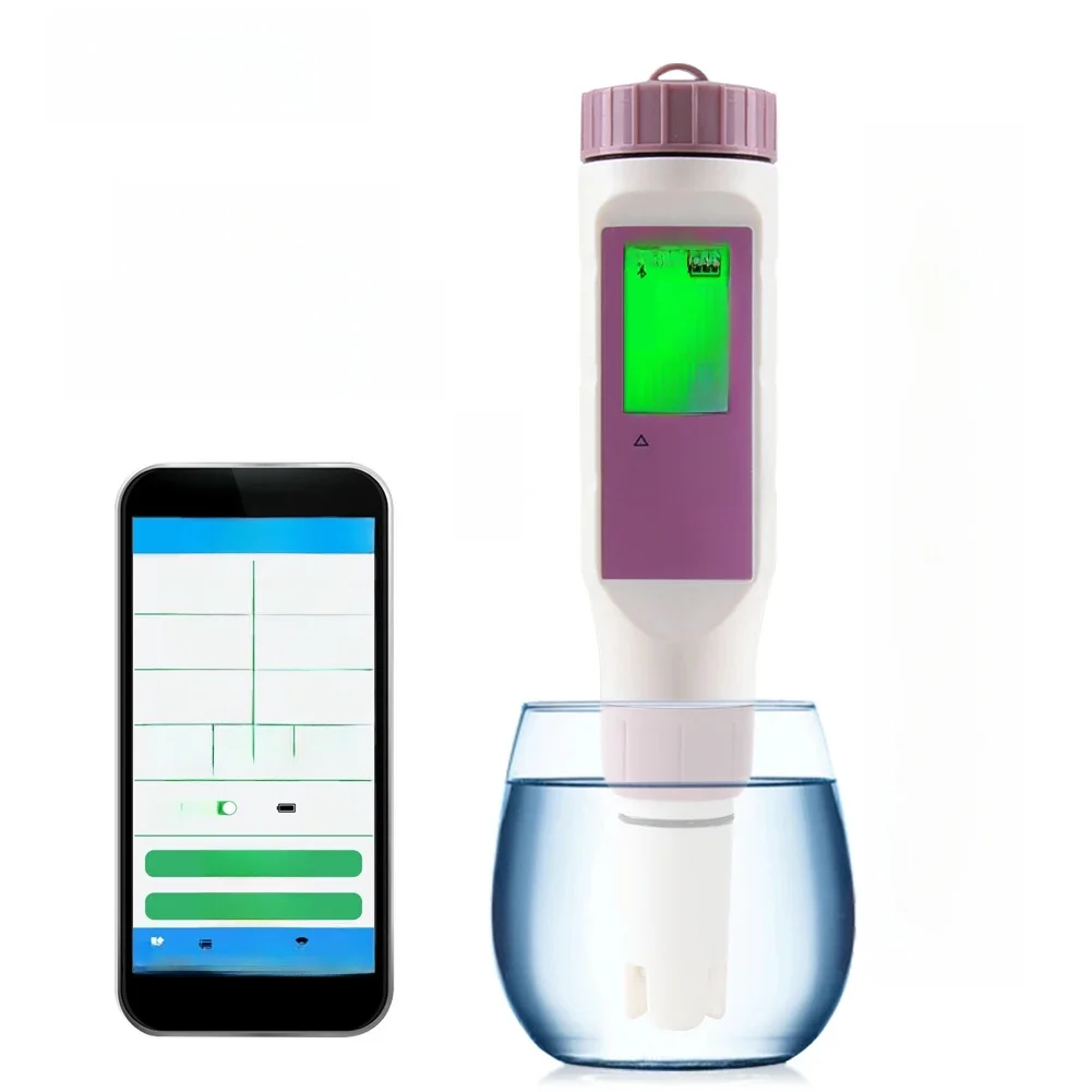 7-in-1/5-in-1 Bluetooth PH-meter Smart PH EC TDS ORP ZOUT S.G TEMP Waterkwaliteitstest Aquaria Hydrocultuur Zoutgehalte Tester - afbeelding 2