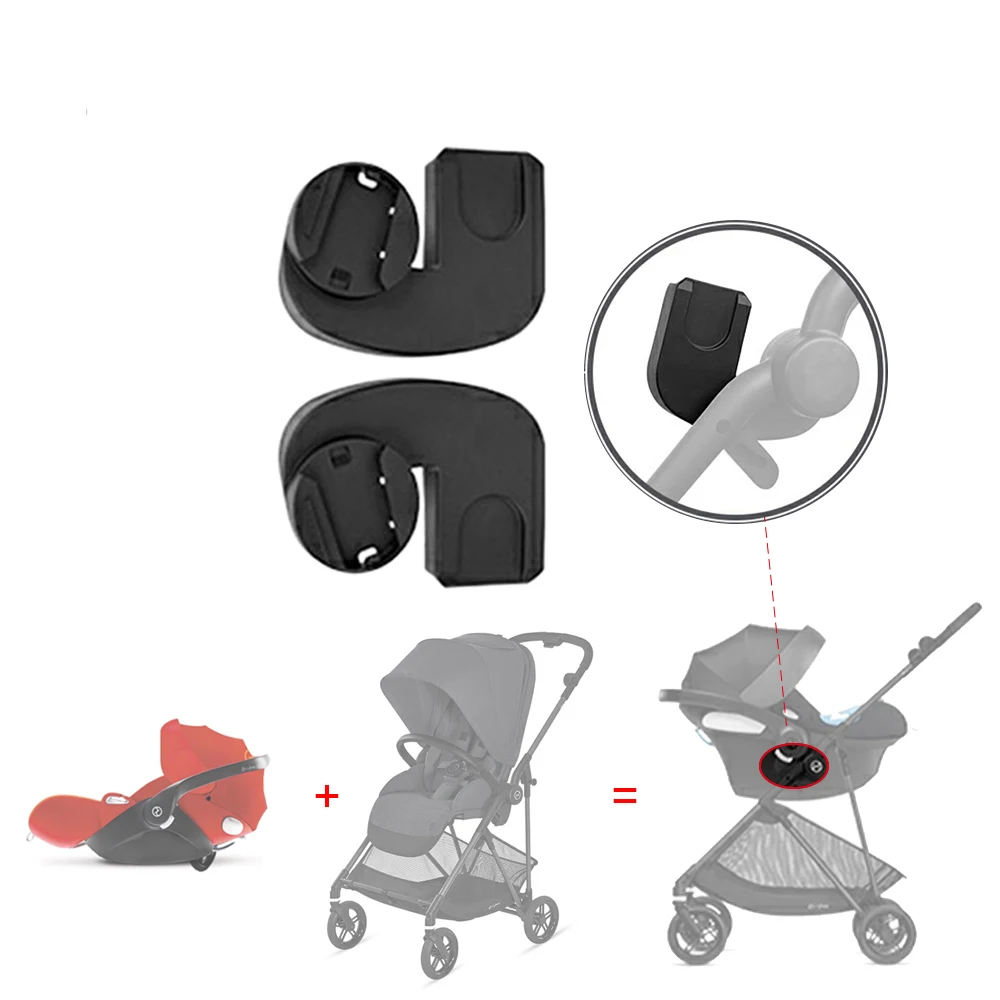 

Stroller Adapter Compatilbe Cybex Melio Buggy Melio2/3/Carbon/Pro And Aton Cloud Q/Z Maxi Cosi Nuna Carseat Baby Accessories