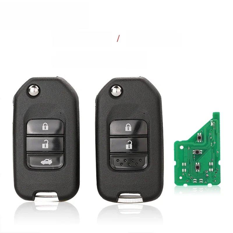 jingyuqin 2/3BTN Kluczyk zdalnego sterowania do Honda Civic Accord City CR-V Jazz XR-V Vezel HR-V FRV Spirior JADE 433MHz HLIK6-3T / TWB1G721 — 2