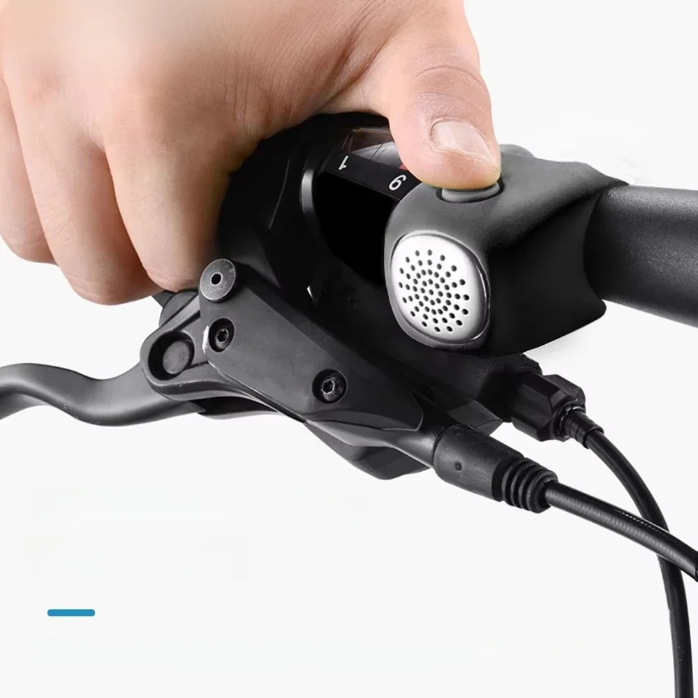 AliExpress cycle zone Electric Bicycle Bell Bike Horn 3 Sound Mode Motorcycle Warning Horn MTB Road Cycling Handlebar Bells Loud Bell for Safe Riding