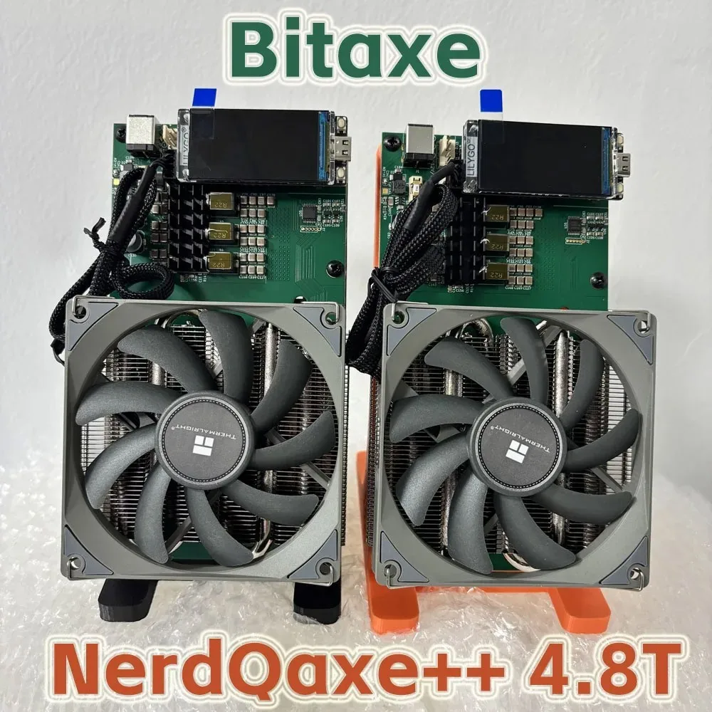 Новый Bitaxe NerdQaxe++ 4