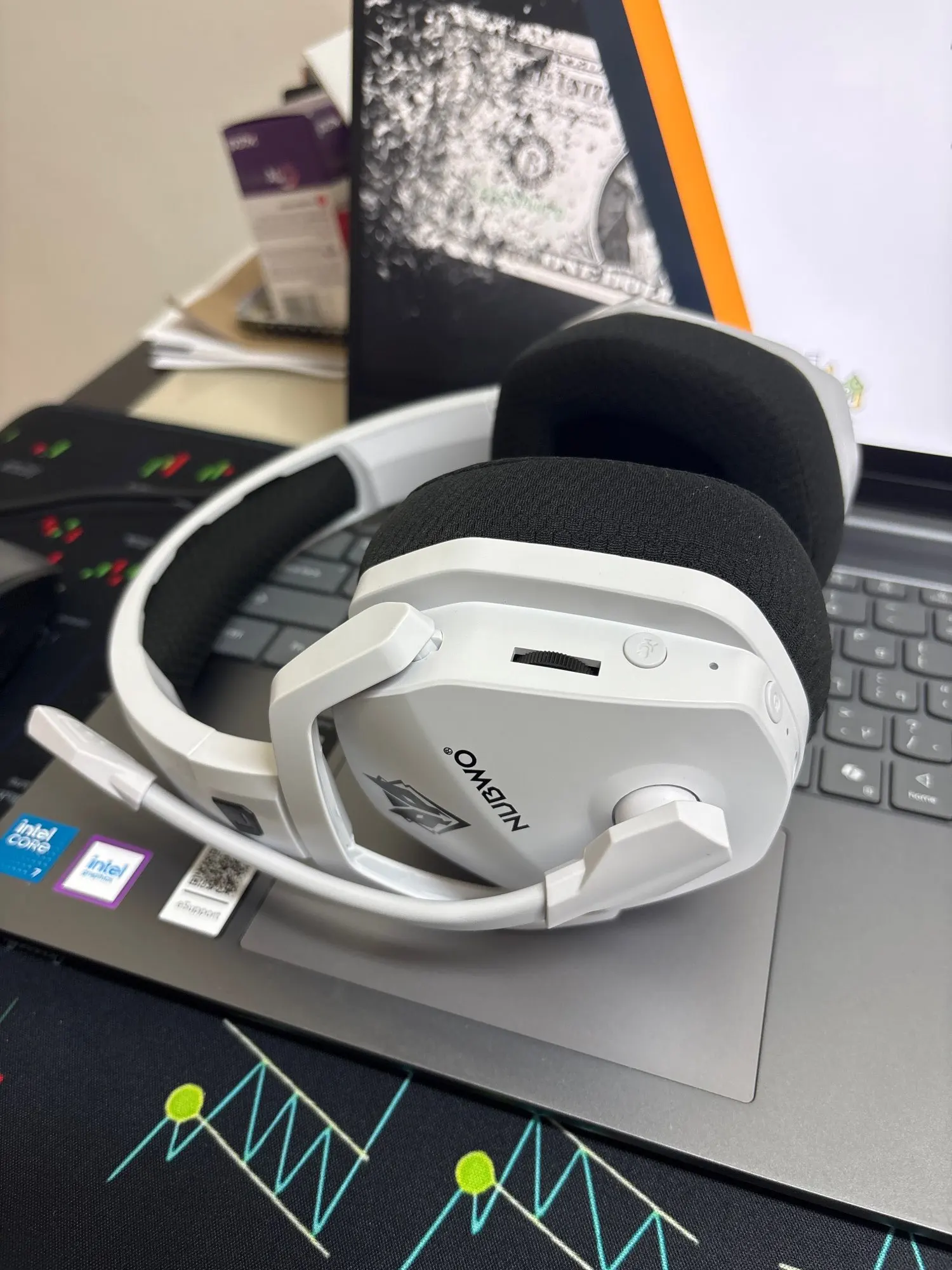 NUBWO G06 2.4G Dual Wireless Gaming Headset 5ms Low Latency 7.1 Surround ENC Mic For PC PS4 PS5 Gaming Bluetooth Headphones photo review