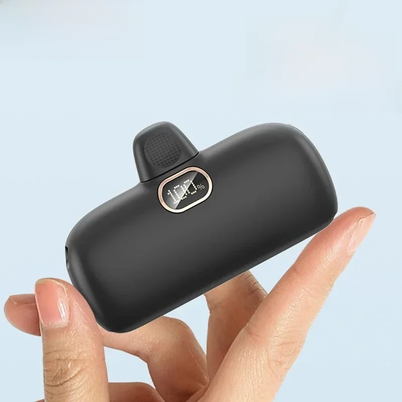 KUULAA Mini Power Bank 5000mAh PowerBank Szybkie Ładowanie Przenośna Ładowarka do iPhone 17 16 14 Xiaomi Samsung Poco Zewnętrzna Bateria — zdjęcie produktu 7