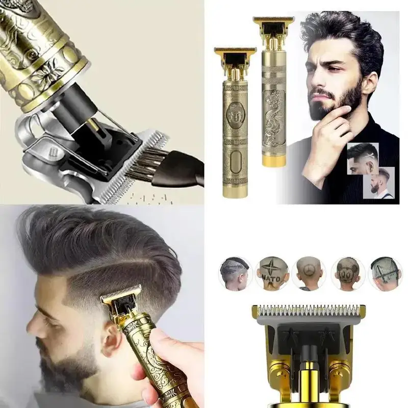 Macchina per tagliare i capelli con paragrafo barba maschile di design casuale elettrico professionale