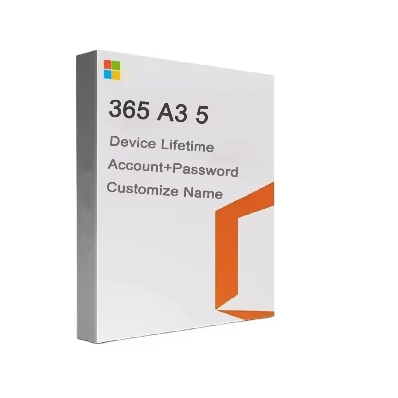 365 A3 5 Device Lifetime Account+Password