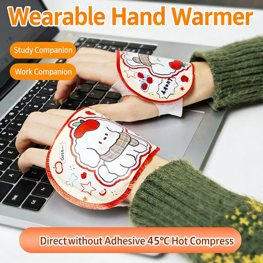 

Грелки для рук Долговечные натуральные грелки без запаха с воздушной активацией, до 4 часов теплового катания на лыжах Набор 10 отдельных грелок