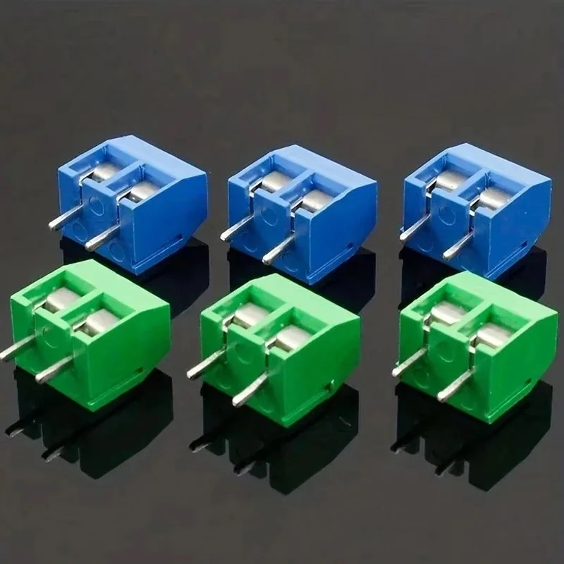 50PCS PCB Terminal Block Connector Pitch 5.0mm KF301 Rechte Pin 2P 3P Schroef PCB Terminal Blokken connector Assortiment Kit - afbeelding 2