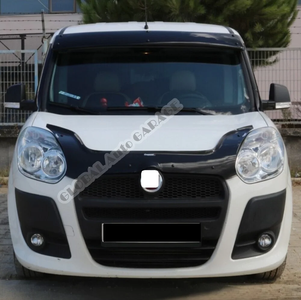 

For Fiat Doblo 2015-2021 Front Bug Shield Hood Deflector Guard Bonnet Protector Car Auto Accessory Car-Styling Accessories Sport