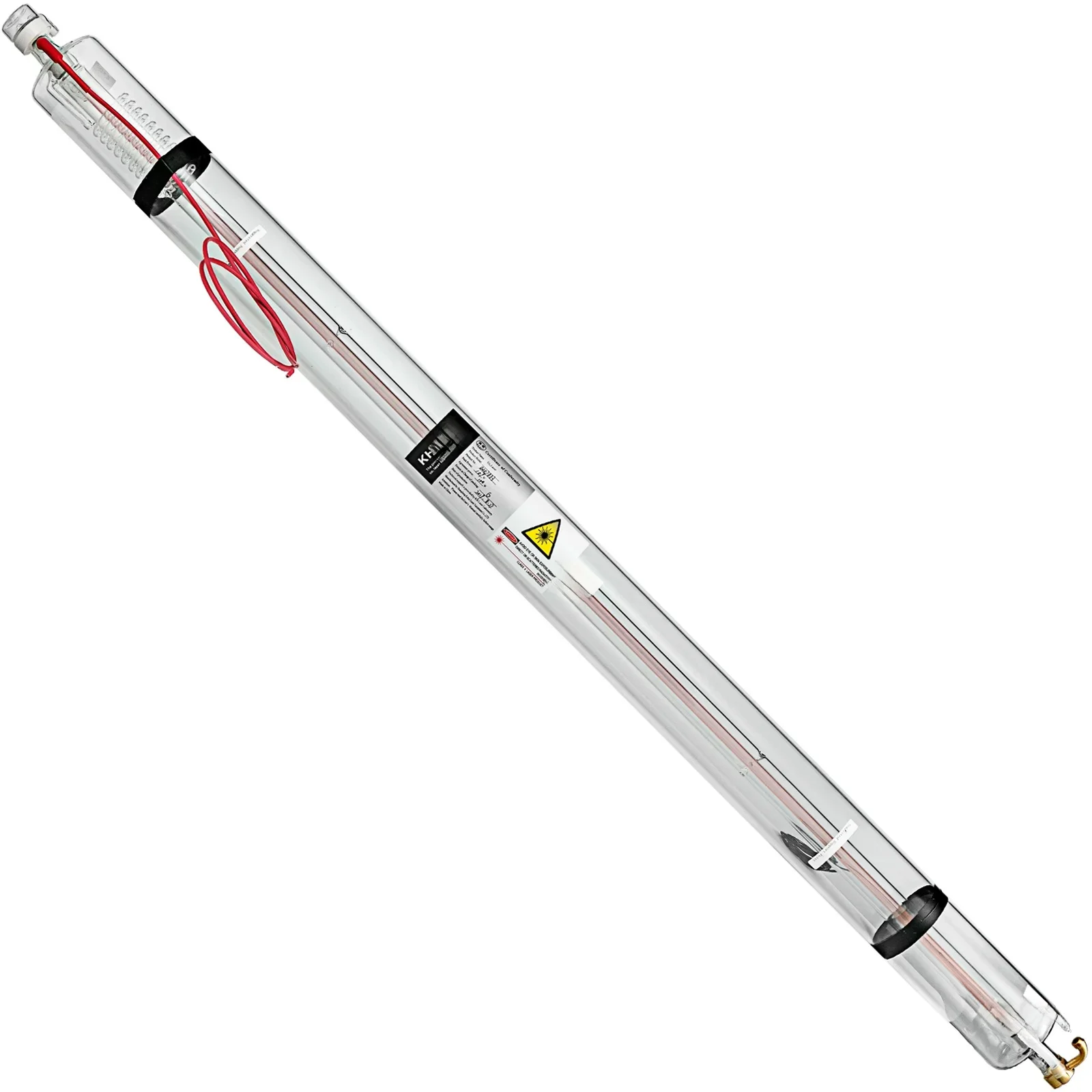 VEVOR 40-130W CO2-laserbuis met borosilicaatglas voor graveren/snijden van acryl, hout, leer, stof - afbeelding 2