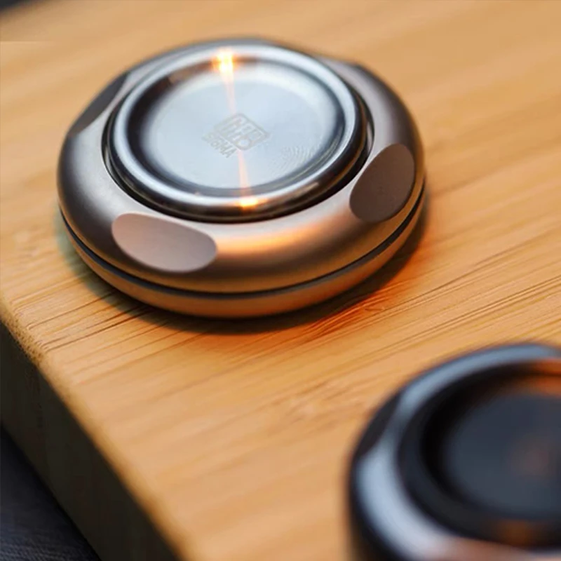 GAO Studio Magnetic Master 2.0 Fidget Slider Antistress EDC Erwachsene Fidget Toys Metall Spinner Ratsche Haptische Münze für Angst – Detail 3