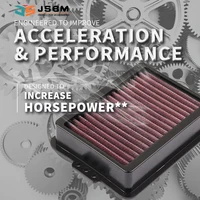 Filtro de aire lavable para motocicleta JSBM para BMW F750GS F850GS F900R F900XR Loncin Valico Voge 900 DSX DS 2024 BM-8518 HFA7801 PM188T12