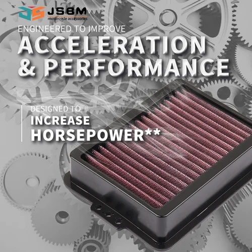 Imagen 1 del producto Filtro de aire lavable para motocicleta JSBM para BMW F750GS F850GS F900R F900XR Loncin Valico Voge 900 DSX DS 2024 BM-8518 HFA7801 PM188T12
