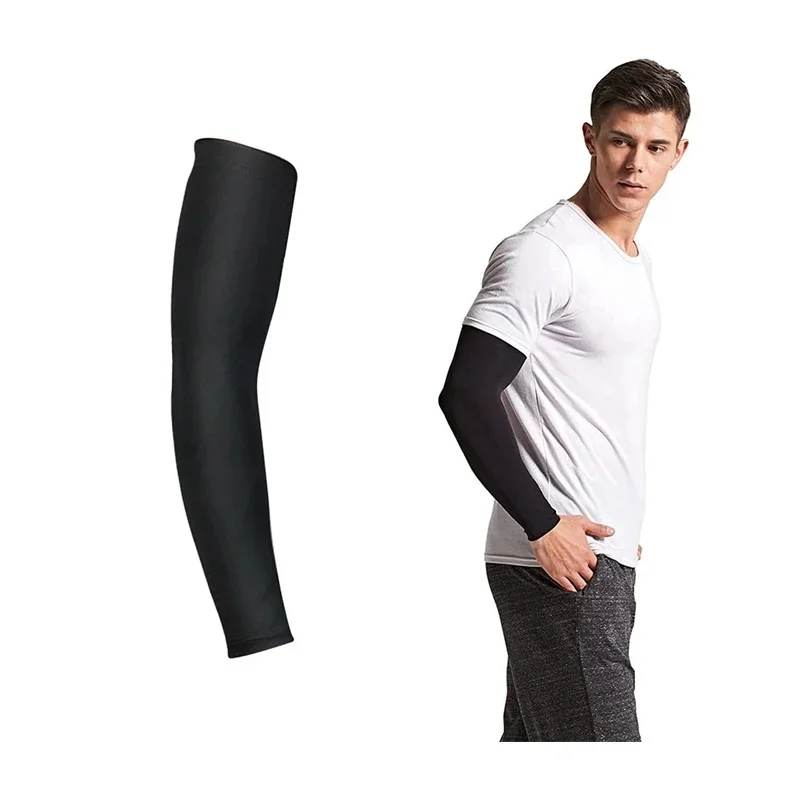 AliExpress 1pcs Cooling UV Sun Protection Arm Sleeves, Tattoo Forearm Covers Anti-Slip for Running, Cycling Basketball Football Volleyball