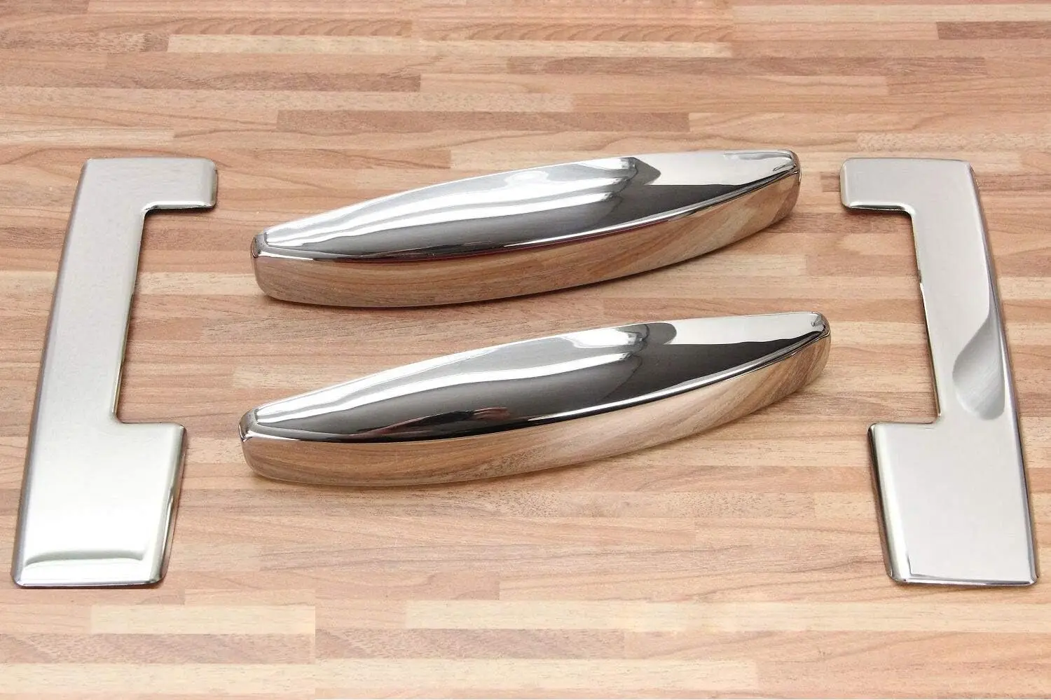 Énergie du couvercle de la poignée de porte pour DOKKER à partir de 2012, garniture, extérieur, chrome, Det, Door Det, accessoire extérieur, carrosserie, acier inoxydable