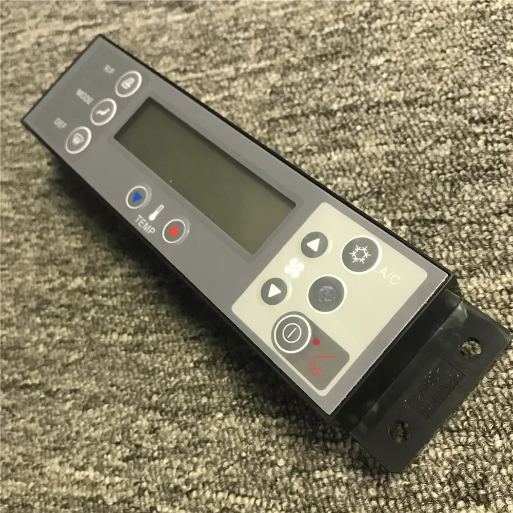 51586-17813 TKS-CP215A3 H063989  Kobelco Excavator SK200-8 Air Conditioning Control Panel Parts