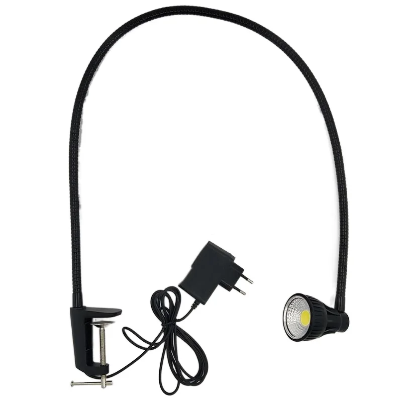 110V/220V 10W Led Flexible Arm Machine Light With Plug