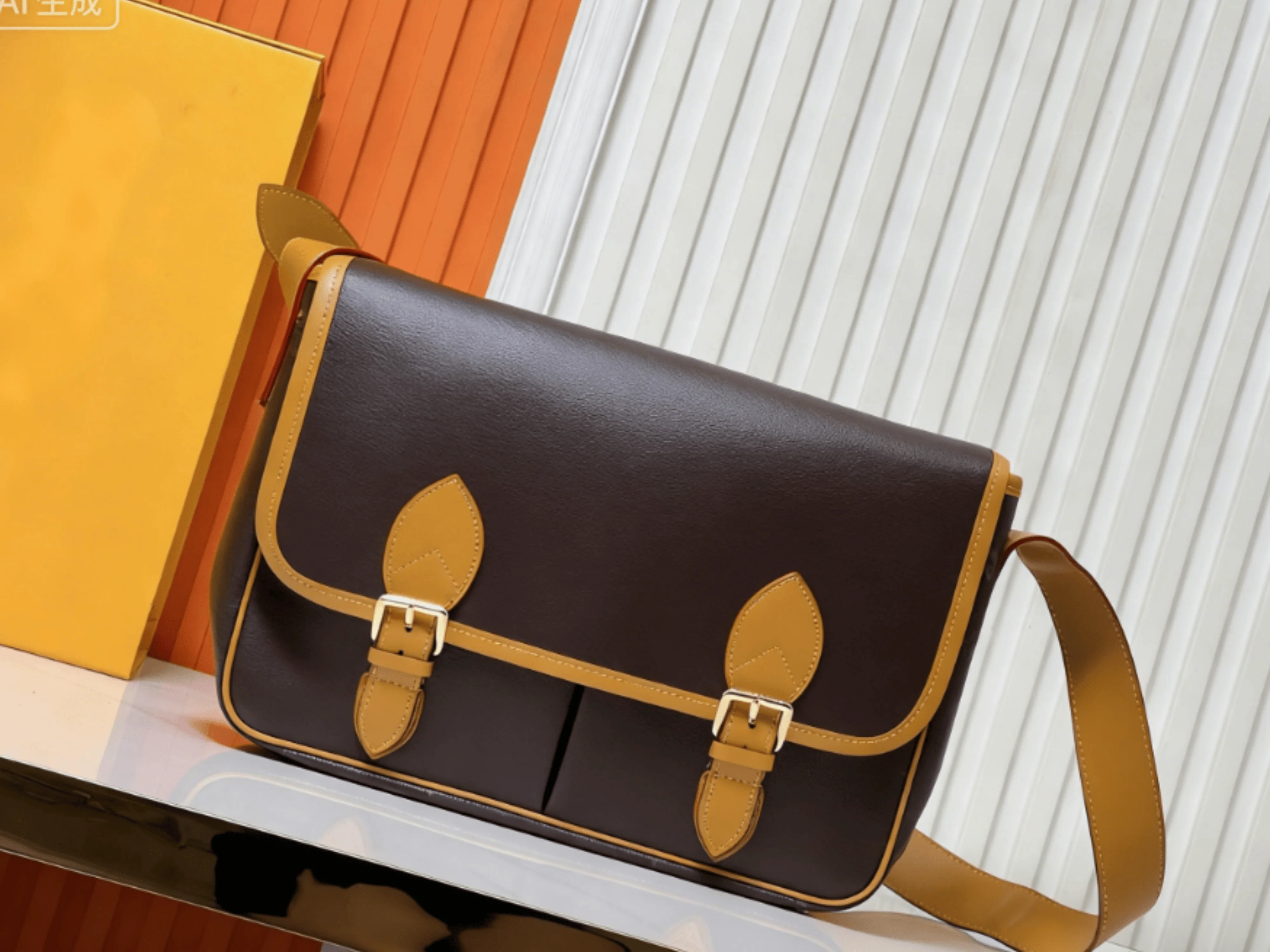 

2025 Postman Bag Fashion Canvas Classic Vintage Simple Stylish Everyday Large Capacity Christmas Gift Bag 24*12cm