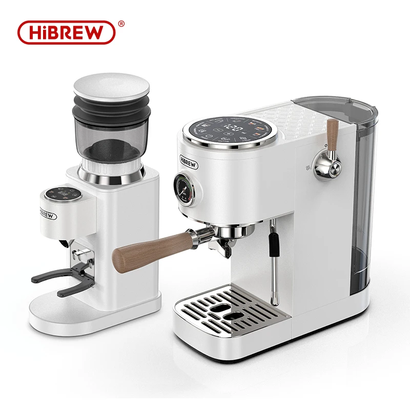 HiBREW Semi-automatic Espresso Coffee Machine 3 Level Temperature Adjustable Cold/Hot 20Bar Coffee Maker Cappuccino H13 image 3
