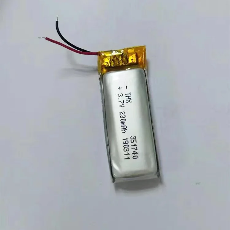 buy more will cheap 3.8V polymer lithium battery 351740 driving recorder MP3 point reading pen 230mah recording pen charging