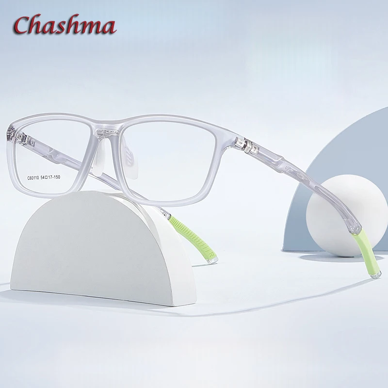 

Chashma Prescription Glasses Men Sports Optical Eyewear TR 90 Women Eyeglasses Frames for Recipe Myopia Degree Spectacles
