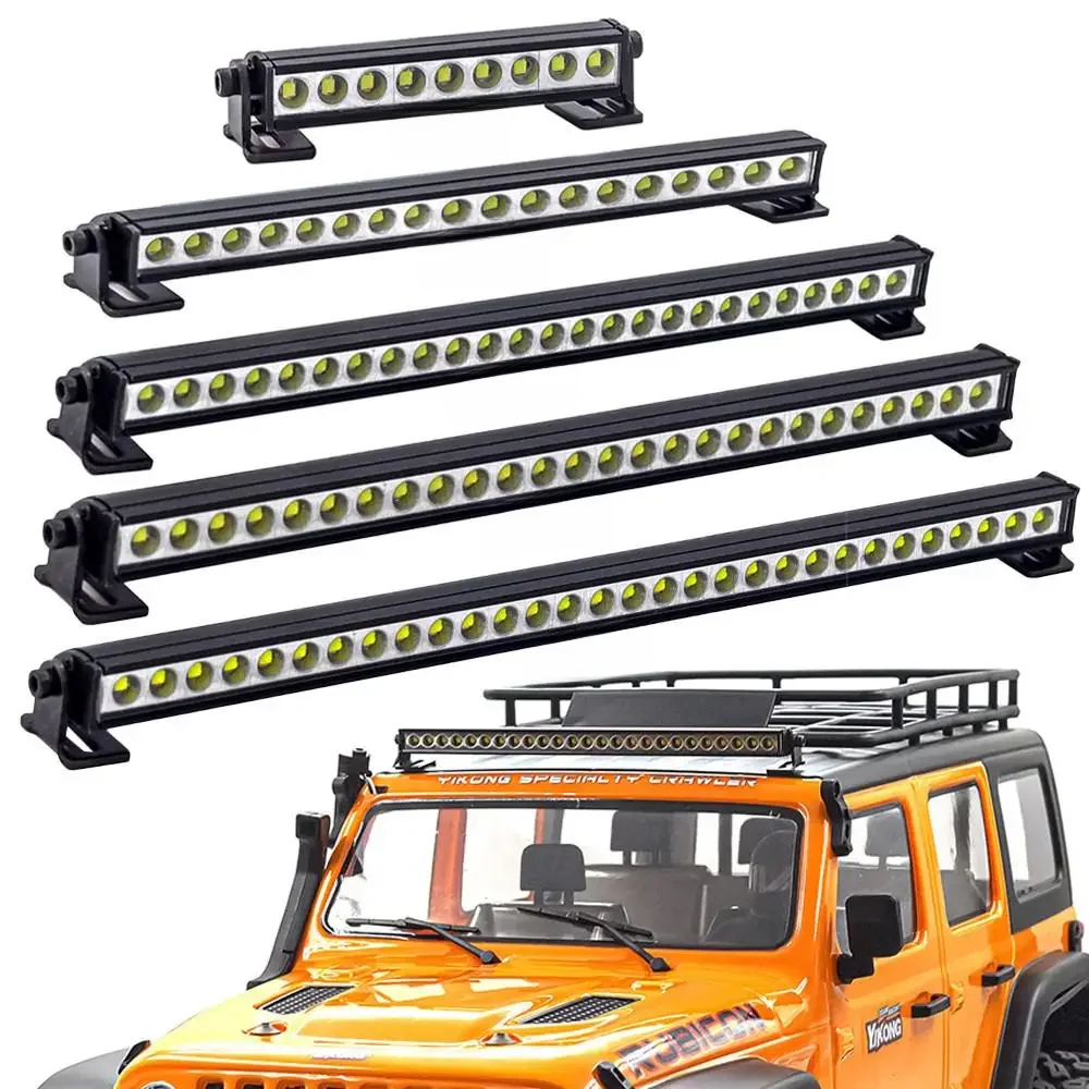 Super jasna listwa świetlna LED RC Samochodowa lampa dachowa do 1/10 RC Crawler Axial Capra SCX10 II 90046 RGT EX86100 TRX6 trx-4 D90 — zdjęcie 2
