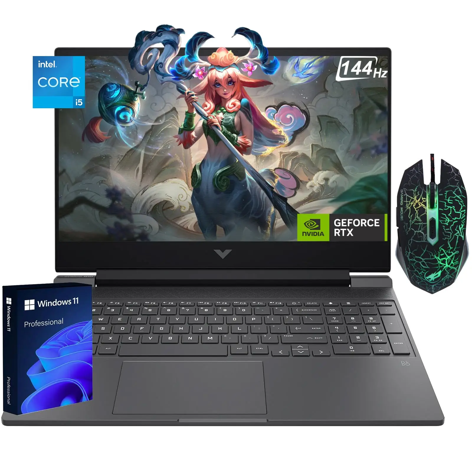 

BEST SALES ON NEW GamingLaptop Intel Core i5 13420H Processor NVIDIA GeForce RTX 4050 LaptopGPU 15.6" FHD IPS 144Hz Display 8GB