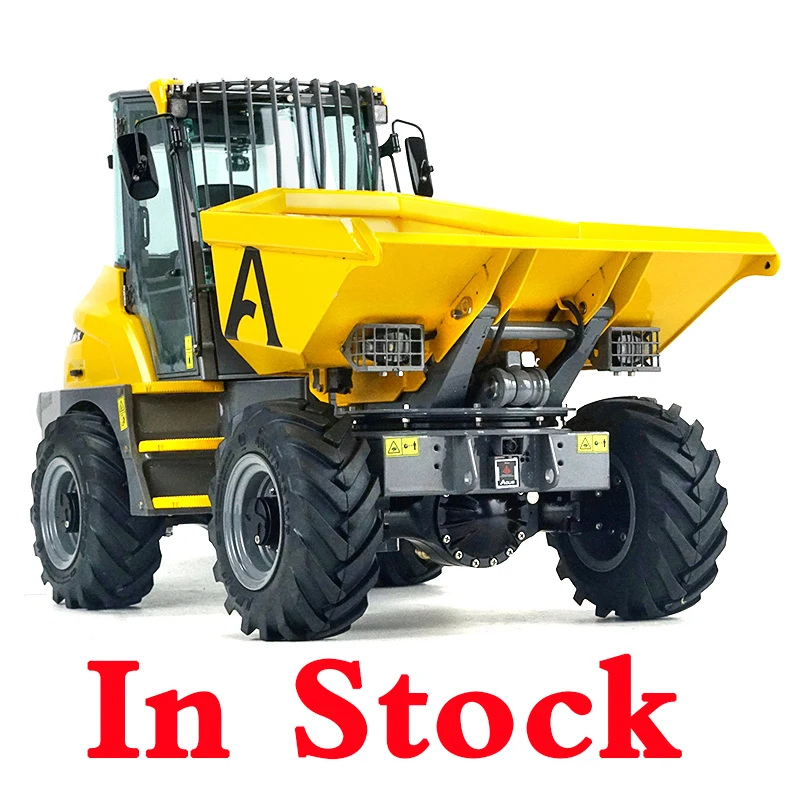 In Stock 1/14 6MDX 4X4 RC Hydraulic Dump Truck RTR Version Metal Articulated Dump Truck Model RC Car Toy