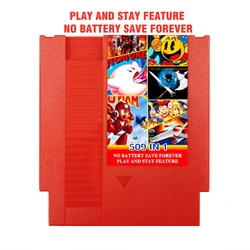 NES 509 in 1 Game Cartridge For NES 1024MBit Video Game Console Memory Chip Support Save Progress