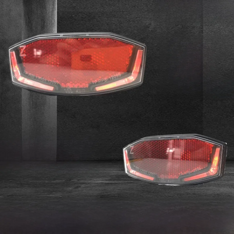 AliExpress NONE Electric Bicycle Tail Light 6V-48V Tail Light BAFANG MID MOTOR Tail Light Brake Light 12V Tail Light Scooter Electric Vehicle