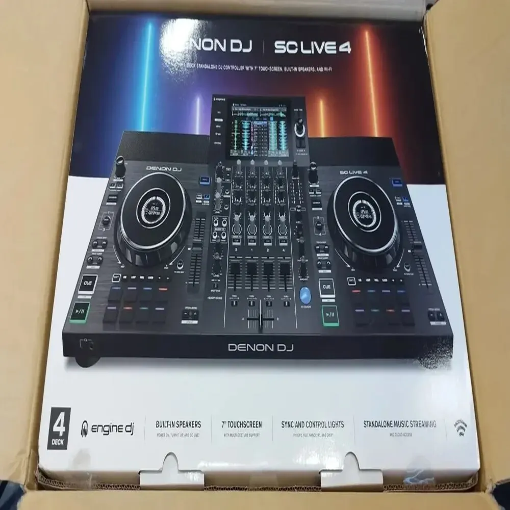 Wholesales Denon DJ PRIME 4 Standalone 4-Deck 10 HD Multitouch