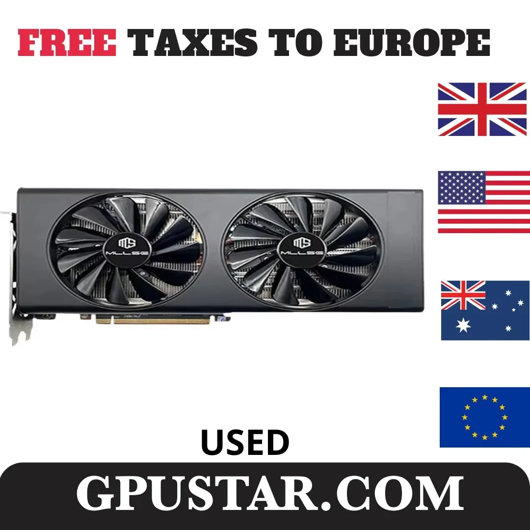 

USED RX 5700 8GB Placa De Video Graphics Card GPU GDDR6 256-bit 7nm Video Card Support Desktop CPU rx 5700