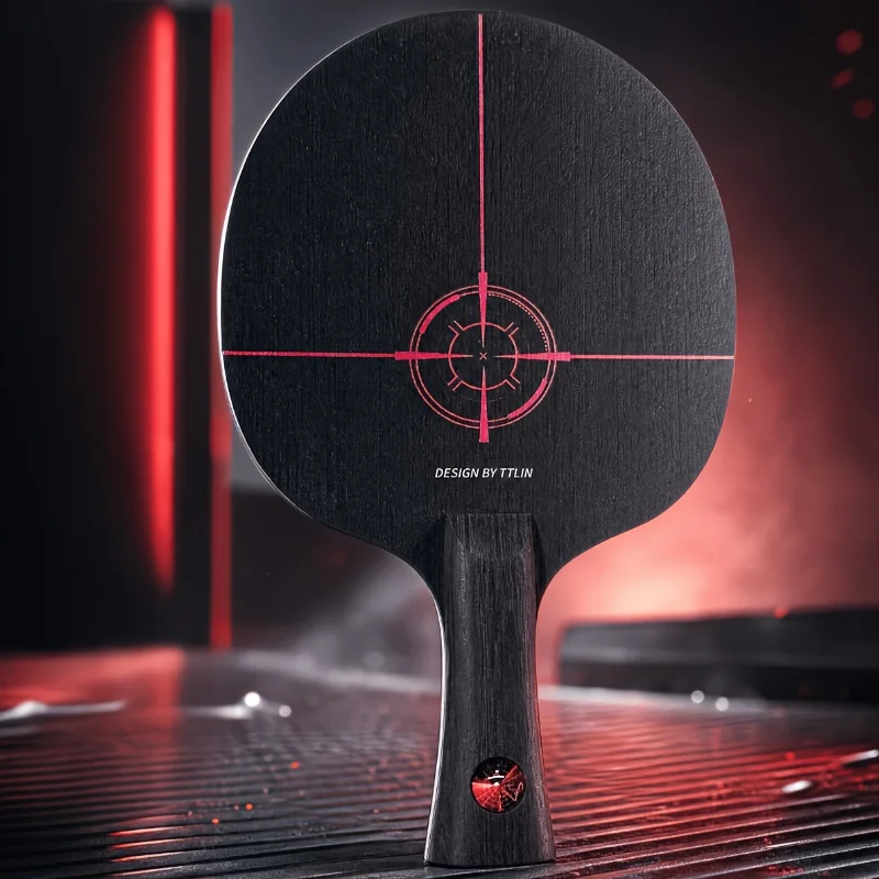 TTLIN Concept B Professional Loop & Control Table Tennis Blade, Competition-Grade, All-Black AYOUS Wood Structure, Unique Origin