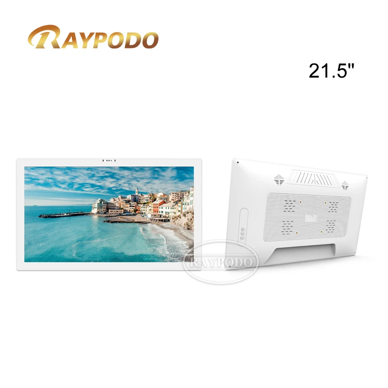 Raypodo 21.5 inch All-in-one Touchscreen  Rockchip RK3288 With Android 8.1 Universal Adjustable Wall Mount Tablet PC