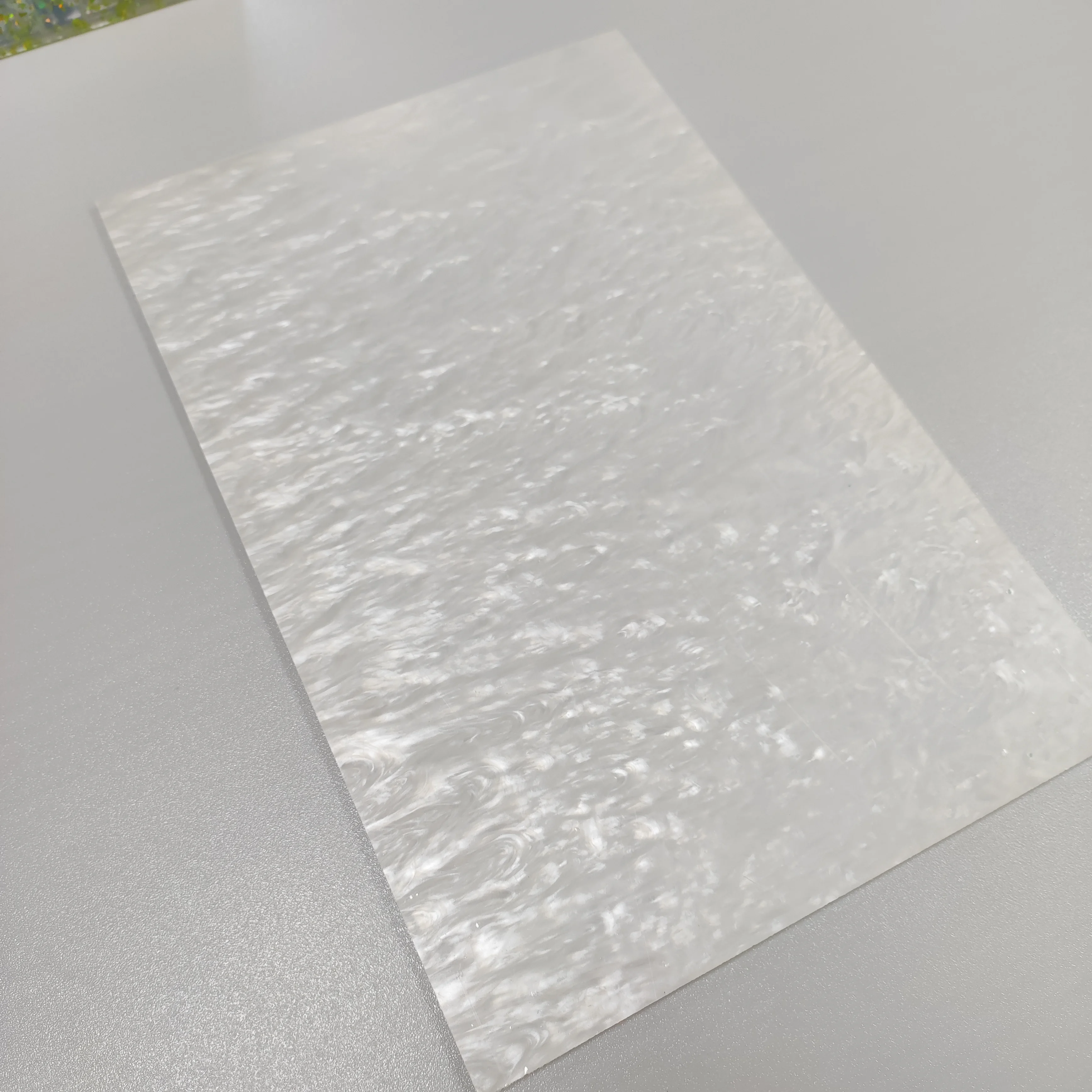 White pearl Patterned 100% virgin material Friendly Cast Acrylic Sheet at 3MM thickness  marble acrylic for laser cutting
