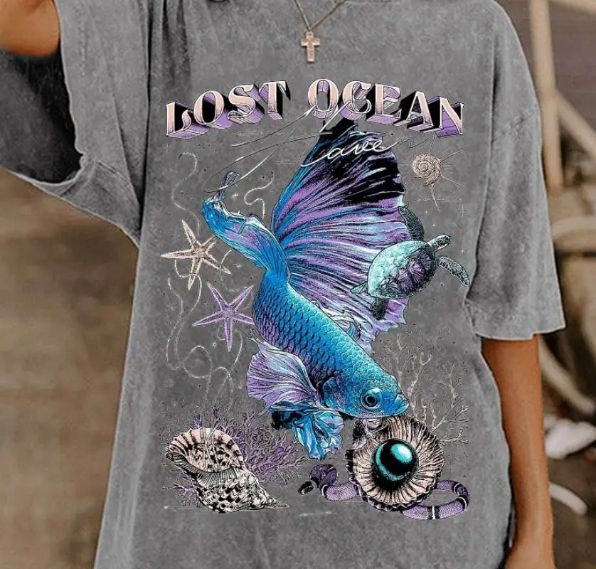 

Oversized Unisex Y2K Clothes Black Tshirts Vintage Streetwear Graphic Tee Casual Comfort Cotton Retro Unisex Style Fashion Youth