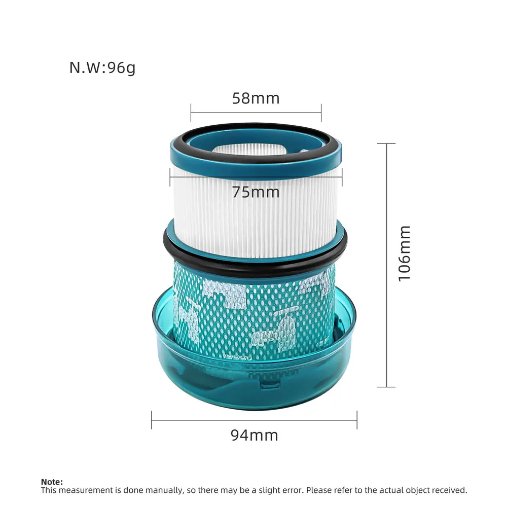 HEPA Filter Compatible for (Dyson V16 Piston Animal / Dyson V16 Piston Animal Submarine DS60 ) Vacuum Cleaner Filter Spare Parts