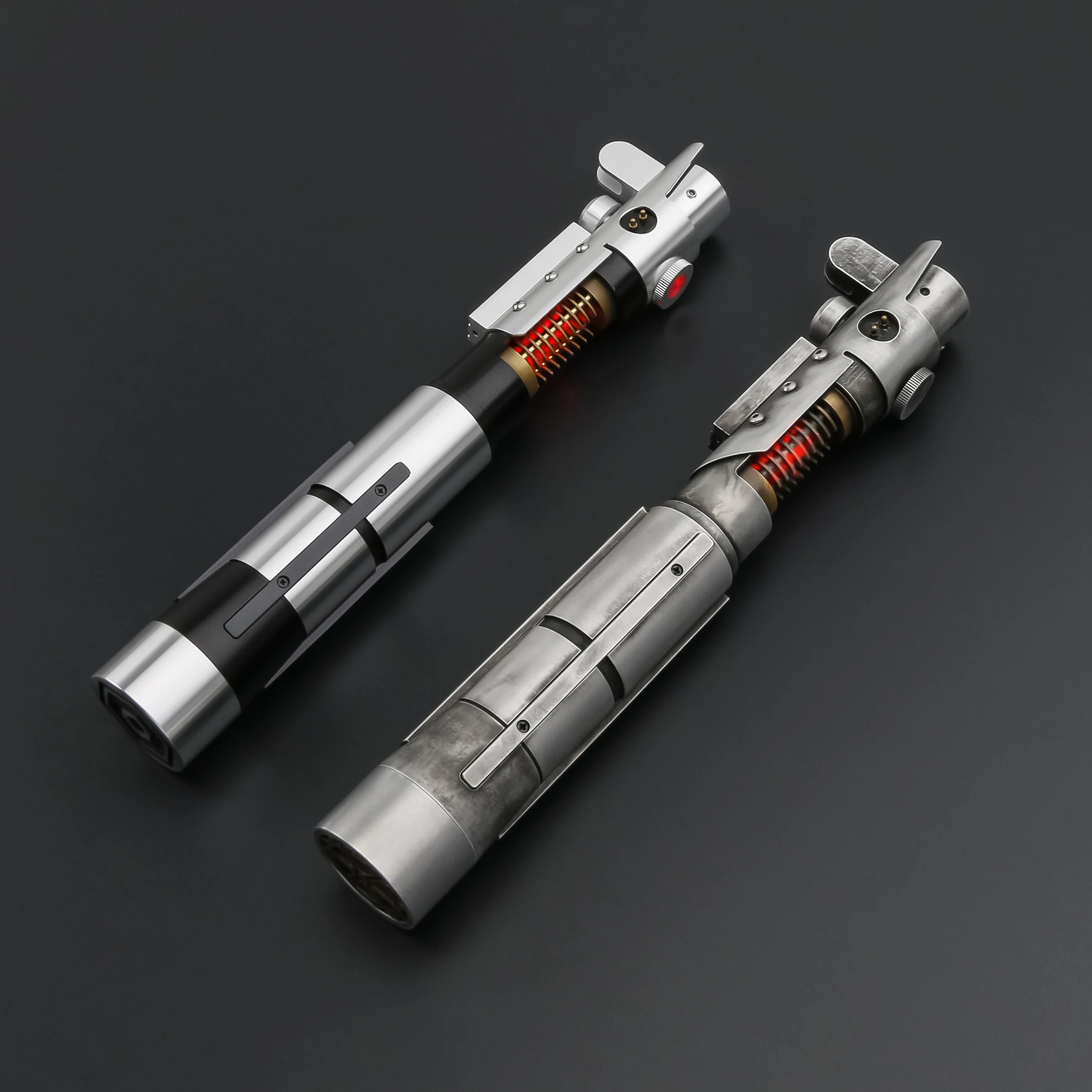 TXQ SK1 SNV4 Metal Hilt No Blade Combat Crystals Lightsaber Proffie Smooth Swing Blaster Metal Toys Cosplay Juguetes lightstick