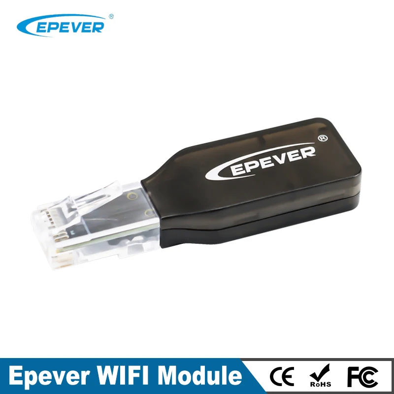 epever servidor serial wifi rs485 para wi fi suporte app para epsolar tracer controlador de carga solar 24g rj45 d 01